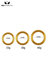 SMT4294 - Vòng đeo cu inox dạng nhẫn tròn trơn dài 40 45 và 50mm