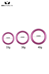 SMT4294 - Vòng đeo cu inox dạng nhẫn tròn trơn dài 40 45 và 50mm