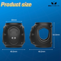 SMT4295 - Vòng bi đeo dương vật chống xuất tinh sớm có 10 chế độ