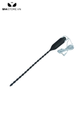 SMT437 - Đồ chơi kích thích niệu đạo silicon màu đen dài 295mm