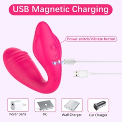 SMT4370 - Máy rung 2 đầu dương vật điều khiển từ xa và sạc điện