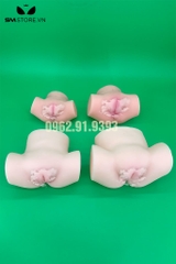 SMT441 - Mông giả nguyên khối có âm đạo silicon mềm dài 13cm