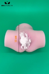 SMT441 - Mông giả nguyên khối có âm đạo silicon mềm dài 13cm