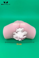 SMT441 - Mông giả nguyên khối có âm đạo silicon mềm dài 13cm