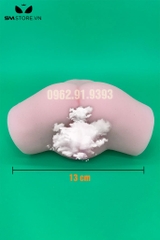 SMT441 - Mông giả nguyên khối có âm đạo silicon mềm dài 13cm