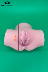 SMT441 - Mông giả nguyên khối có âm đạo silicon mềm dài 13cm