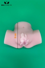 SMT441 - Mông giả nguyên khối có âm đạo silicon mềm dài 13cm