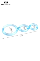 SMT4447 - Combo 6 vòng đeo gốc dương vật silicon co giãn đàn hồi