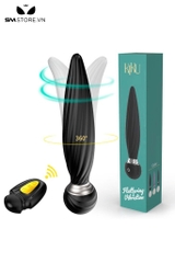 SMT4477 - Chày rung tình yêu 2 đầu hình bông hoa và đường vân dọc