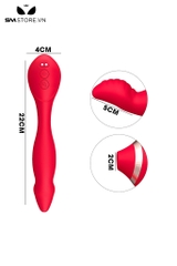 SMT4490 - Máy hút âm đạo 2 đầu có 10 tần số và sạc điện dài 22cm