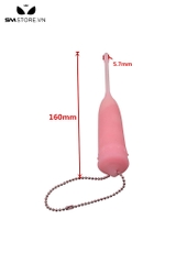 SMT4526 - Sounding đồ chơi niệu đạo silicon rung dạng đầu nhọn dài 16cm