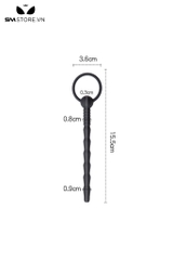 SMT4535 - Sounding thông lỗ tiểu silicon với thân lượn sóng dài 15.5cm