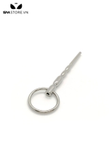 SMT4547 - Đồ chơi niệu đạo nam sounding inox có 3 tầng hạt tròn