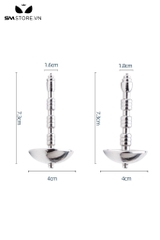 SMT4550 - Đồ chơi kích thích niệu đạo có phần mũ chống tuột và bi tròn