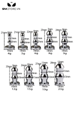 SMT4551 - Đồ chơi niệu đạo nam thiết kế lượn sóng với đầu bo tròn