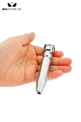 SMT4552 - Sounding inox niệu đạo inox rỗng ruột có nút chặn và 2 size
