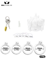 SMT4562 - Khóa dương vật nắp nồi hình cậu bé mix combo 4 vòng