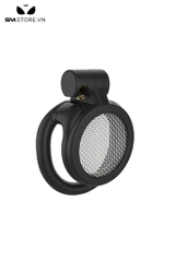 SMT4569 - Khóa dương vật nhựa mặt dẹt có lỗ nhỏ thoáng khí dài 34mm