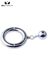 SMT4579 - Tạ đeo tinh hoàn bằng inox không gỉ kèm bi tròn đơn