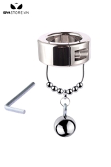 SMT4582 - Vòng đeo tinh hoàn inox đeo gốc dương vật dài 25 và 35mm
