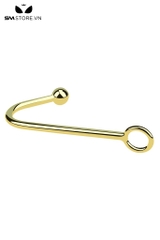 SMT4585 - Anal hook kích thích điểm G hình chữ C với đầu hạt đơn