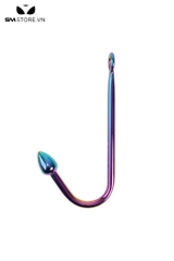 SMT4586 - Anal hook có thể tháo rời màu cầu vòng 26 34 và 40mm