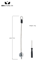 SMT4590 - Đồ chơi hậu môn anal beads với chuỗi hạt bi tròn có thể tháo rời