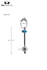 SMT4592 - Đồ chơi hậu môn anal beads với chuỗi hạt mix chuông