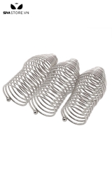 SMT4595 - Vòng bi đeo dương vật inox cao cấp thiết kế lò xo có 3 size