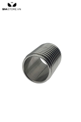 SMT4597 - Vòng đeo dương vật inox dạng ống trụ với các khía vòng
