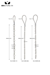 SMT4601 - Đồ chơi hậu môn anal beads chuỗi hạt bóng inox không gỉ