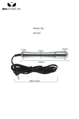 SMT4602 - Sounding inox không gỉ kích điện dạng thanh trơn dài 11cm