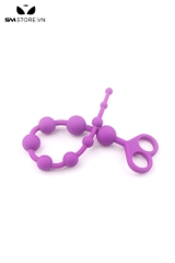 SMT4604 - Anal beads dạng chuỗi hạt tăng dần có tay cầm và dài 34cm