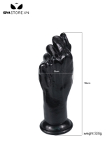 SMT4632 - Đồ chơi hậu môn anal huge khủng lồ bàn tay nắm dài 18cm