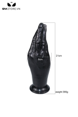 SMT4633 - Anal huge thiết kế bàn tay chụm với đế dính tường dài 21cm