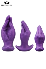 SMT4634 - Anal huge hình bàn tay với đế cong dài 13 và 15cm