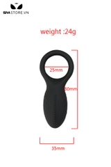 SMT4707 - Vòng đeo dương vật silicon mềm hình nụ hoa dài 80mm
