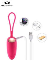 SMT4712 - Trứng rung mini không dây điều khiển từ xa sạc điện dài 16.8cm