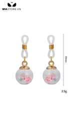 SMT4739 - Kẹp ngực nipple play silicon với hình quả cầu dạ quang