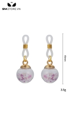 SMT4739 - Kẹp ngực nipple play silicon với hình quả cầu dạ quang