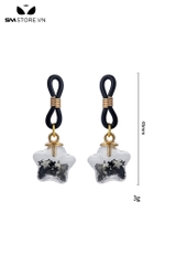 SMT4740 - Nipple play kẹp ti silicon hình ngôi sao dạ quang phát sáng