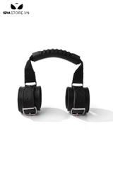 SMT4774 -  Còng tay SM bằng da PU liên kết bằng tay cầm cố định
