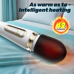 SMT4476 - Chày rung tình yêu silicon có 9 tần số và sưởi ấm đến 42 độ