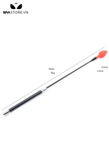 SMT4822 - Roi da tình yêu SM với hình trái tim đỏ silicon dài 50cm