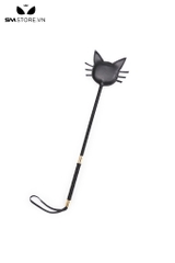 SMT4831 - Roi da SM hình dáng đầu mèo có râu thân da PU dài 50cm