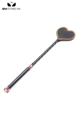 SMT4832 - Roi da BDSM hình dáng trái tim với viền lấp lánh dài 38cm