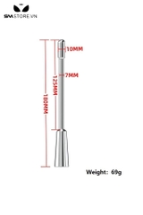 SMT4863 - Đồ chơi niệu đạo sounding inox có 7 chế độ rung và sạc điện
