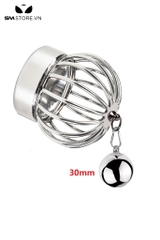 SMT4865 - Vòng đeo tinh hoàn thân lồng dạng lưới và khuyên móc tạ