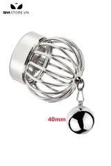 SMT4865 - Vòng đeo tinh hoàn thân lồng dạng lưới và khuyên móc tạ