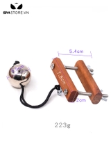 SMT4867 - Vòng đeo tinh hoàn với thân kẹp bằng gỗ thiết kế đai ốc